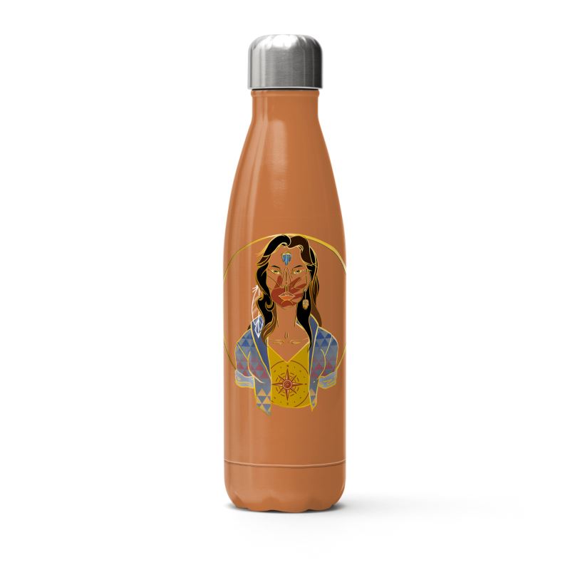 First Nation Travel Warrior Insulated Water Bottle